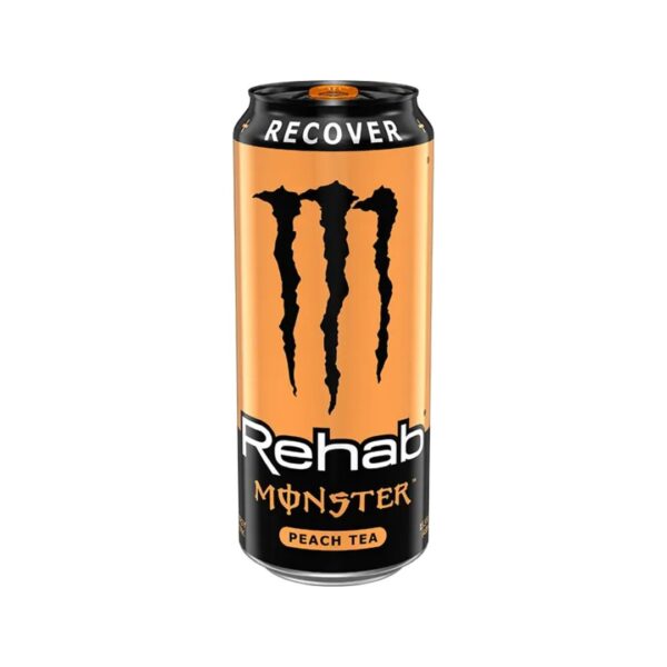 Monster Rehab Peach Tea, gusto Tè alla Pesca - 480ml
