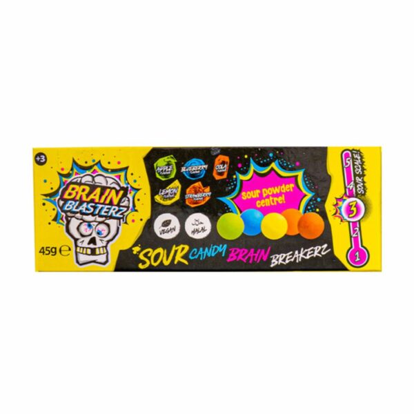 Brain Blasterz Candy Brain Breakerz – Caramelle dure asprissime