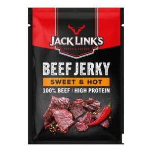 Jack Link's Beef Sweet & Hot, Carne Essiccata Proteica - 25gr