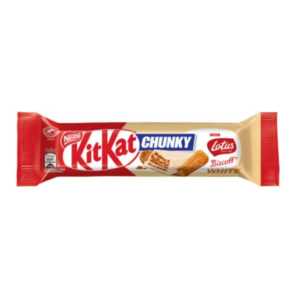 Kit Kat Chunky White Lotus Biscoff - 42g