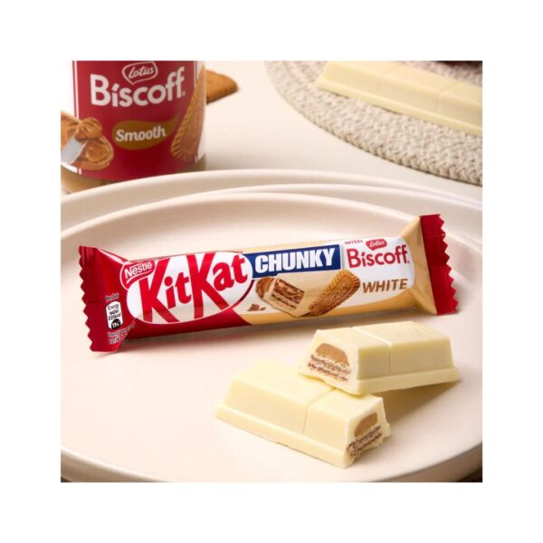 Kit Kat Chunky White Lotus Biscoff - 42g