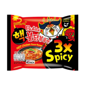 Ramen Koreani - Samyang Buldak Ramen Hot Spicy Chicken x3 - Livello Piccante x3