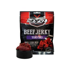 Jack Link's Beef Jerky Teriyaki, Carne Essiccata ad alto contenuto Proteico gusto Teriyaki- 25gr