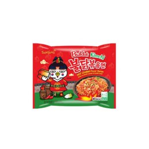 Samyang Buldak Instant Noodles al Kimchi, Ramen Coreani – 135g