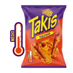Takis Volcano - Gusto Formaggio, Livello Piccante: Medio | 90gr