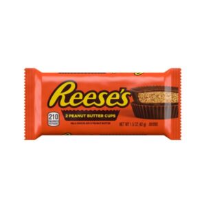 Reese’s 2 Peanut Butter Cups - 42g - La Leggendaria "Cup" ripiena di Burro D'Arachidi