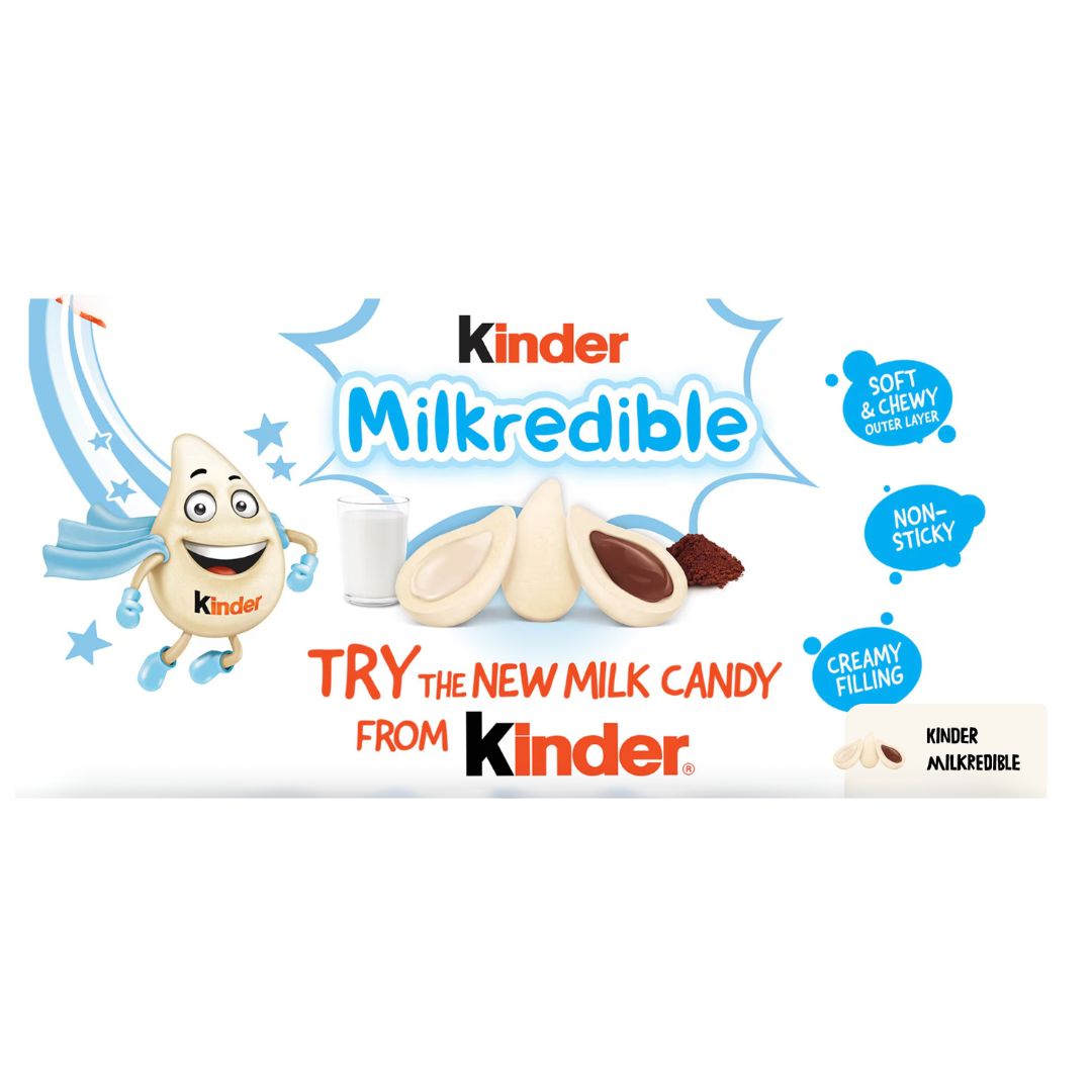 Kinder Milkredible Cocoa | Caramella Kinder Gommosa al Latte e Cacao