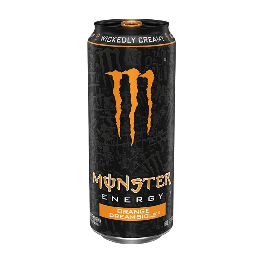 Monster Energy Orange Dreamsicle (USA) - 473ml - Gusto Arancia E Vaniglia | Lattina Americana