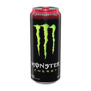 Monster Energy Strawberry Shot (USA) – 473ml - gusto fragola | Lattina Americana
