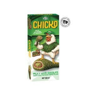 Artu Chicko Chicken Leg Pistacchio Cream | Coscia di Pollo al Pistacchio e Latte e Cioccolato Bianco DubaI Style - 50gr