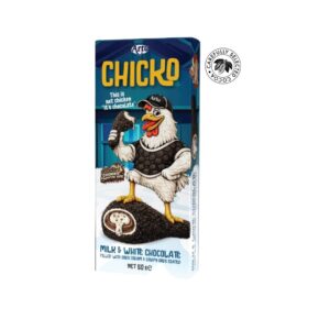 Artu Chicko Chicken Leg Oreo Cookies Cream | Coscia di Pollo al Cioccolato ripieno di crema aromatizzata Oreo ricoperto di particelle di biscotti al cacao - 50gr