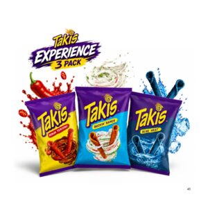 Takis Experience 3 Pack | Bundle di 3 Gusti Iconici Di Takis