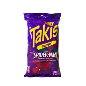 Takis Fuego 100g – Edizione Speciale Spider-Man Brand New Day | Tortilla Chips Peperoncino e Lime | Snack Americani